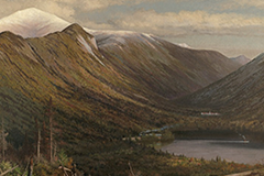 View of the White Mountains, NH